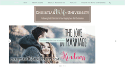 Desktop Screenshot of christianwifeuniversity.com